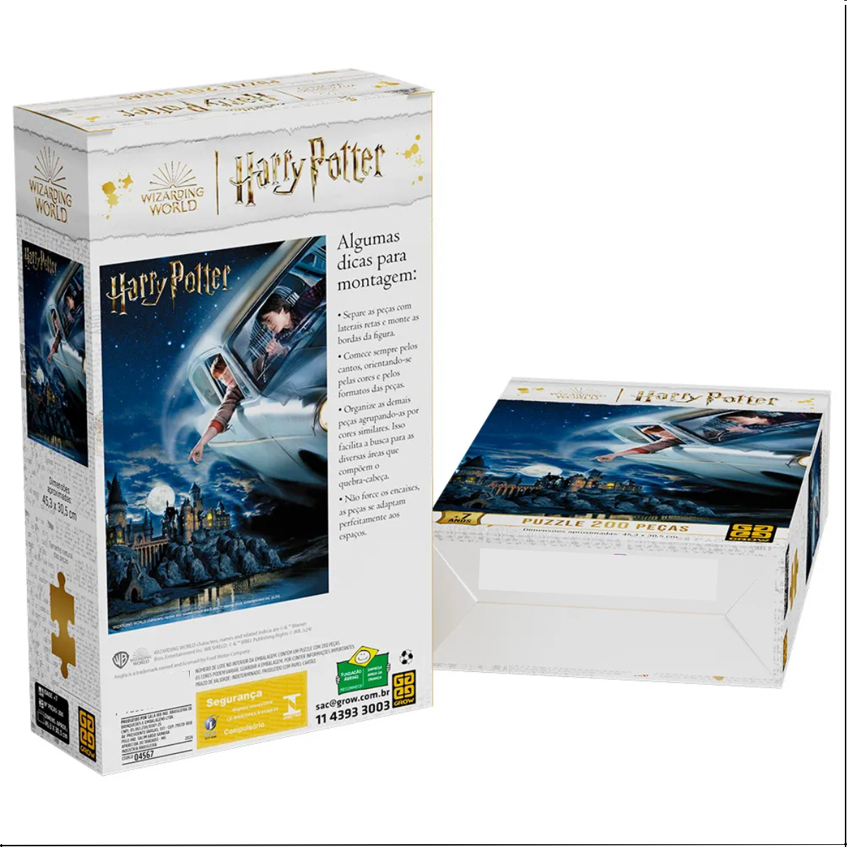 Quebra-Cabeça 200 Peças Harry Potter 2