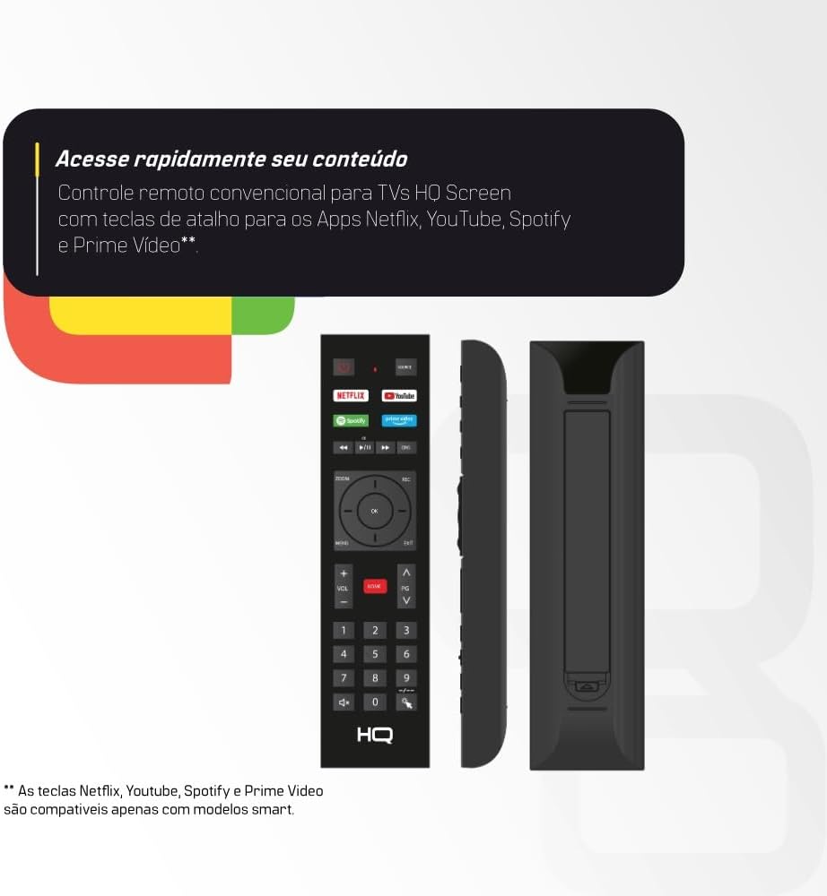Smart TV LED 32" HQ HD 4