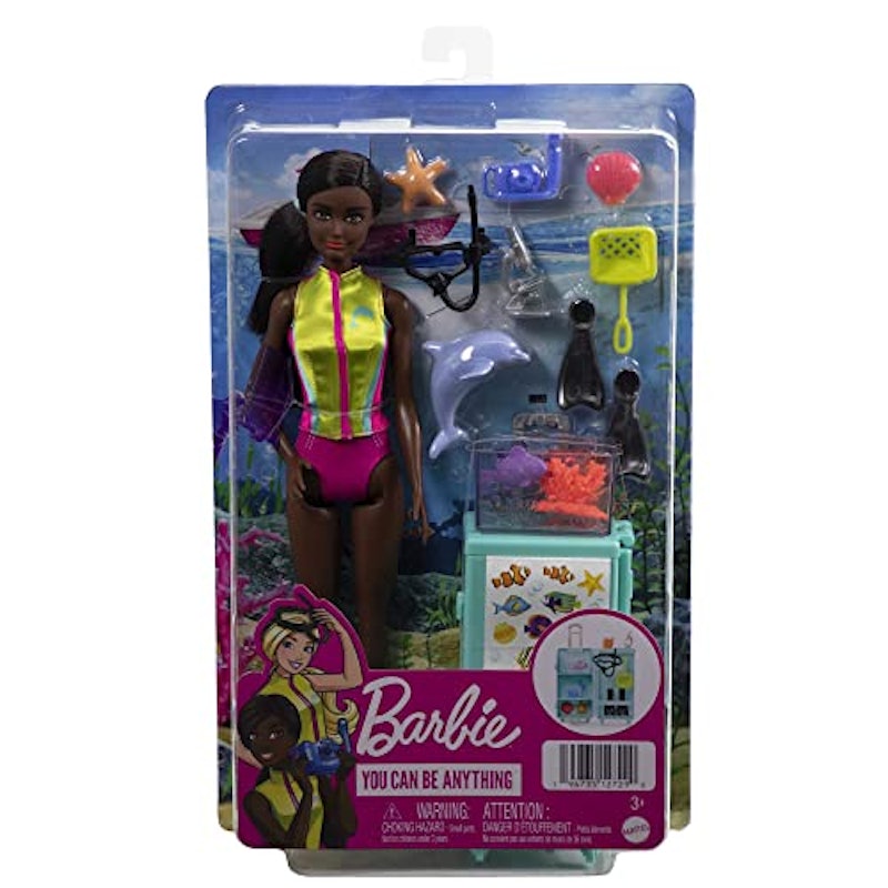 Barbie Profissões Conjunto de Brinquedo Bióloga Marinha 6