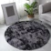 null Tapete Redondo Peludo para Sala ou Quarto 1