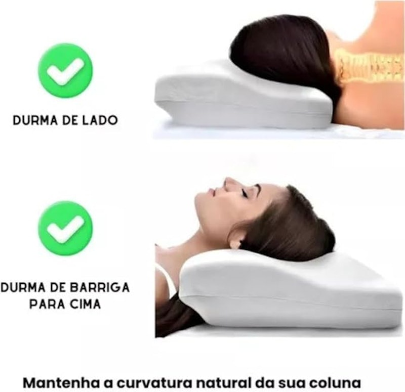 Travesseiro Cervical OrtoGold Nasa 4