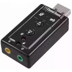 Mini Placa de Som USB Conversor para P2