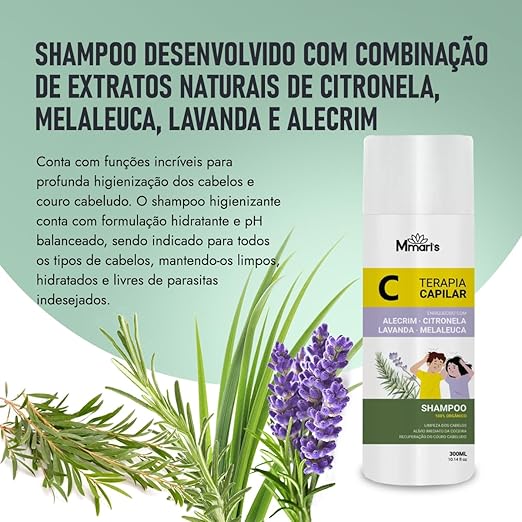 Kit Terapia Capilar Combate Piolhos e Lêndeas 5