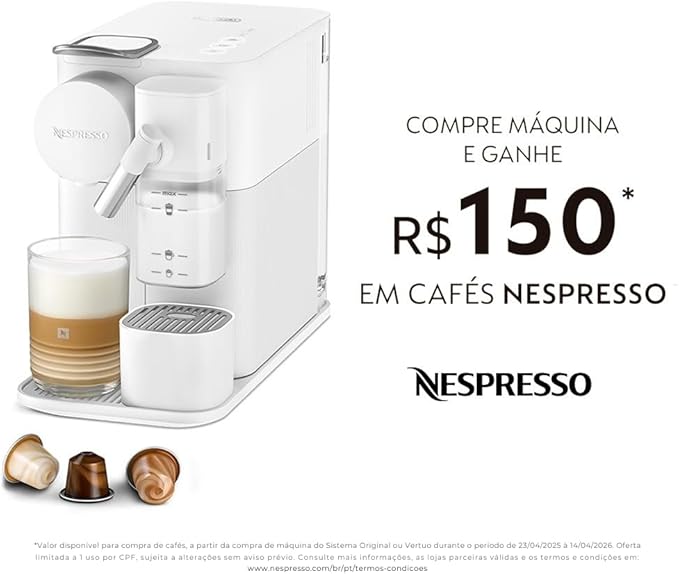 Cafeteira Lattissima One Branca 2