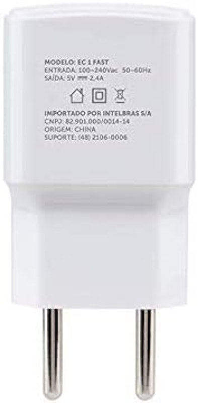 Carregador USB Intelbras EC1 Fast 4