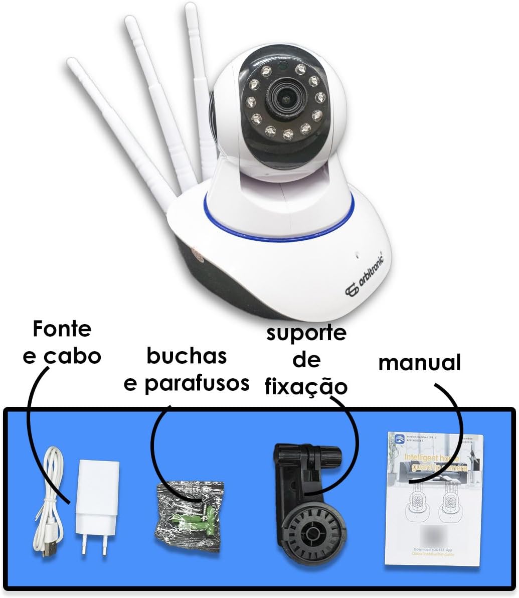 Câmera 3 Antenas Orbitronic 3