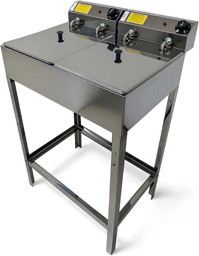 Fritadeira Elétrica 10 L com Suporte Alfa Suportel 1