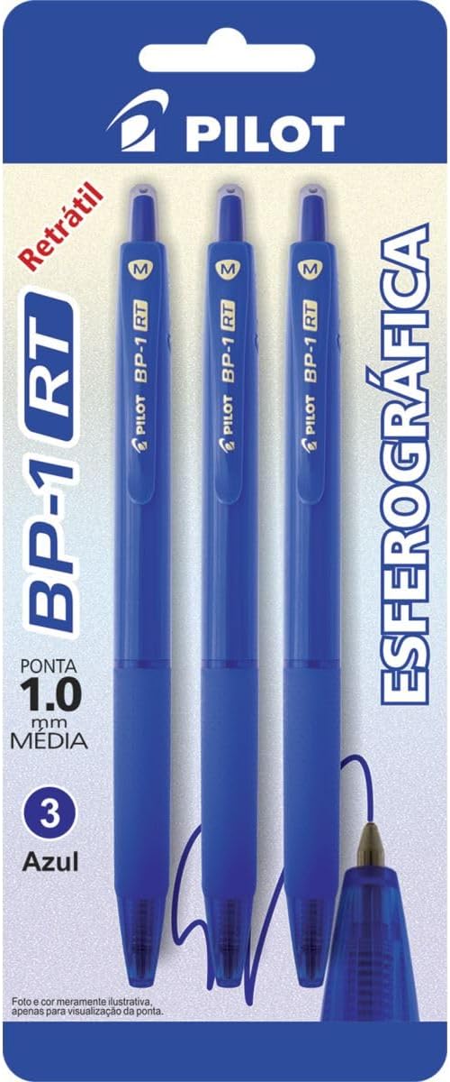 Caneta Esferográfica Pilot BP-1 RT 1.0 1