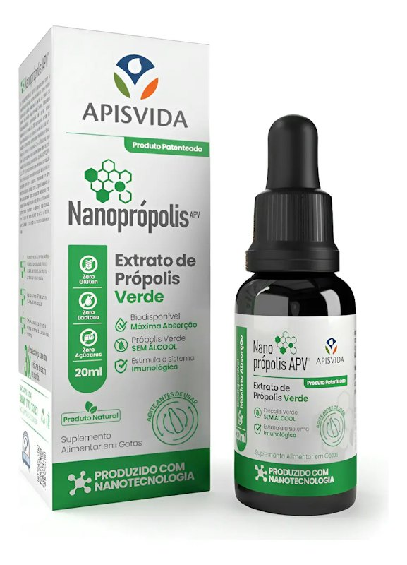 Nanoprópolis Extrato de Própolis Verde 1