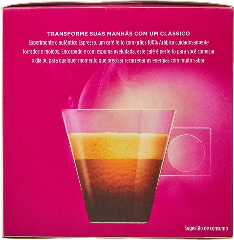 Cápsulas Espresso Dolce Gusto 3