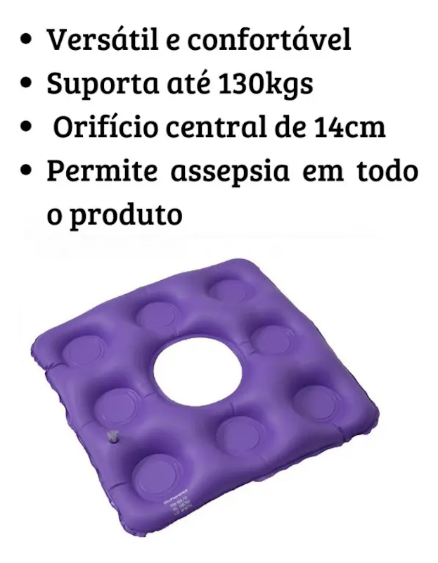 Assento Caixa de Ovo Quadrado em Gel 3