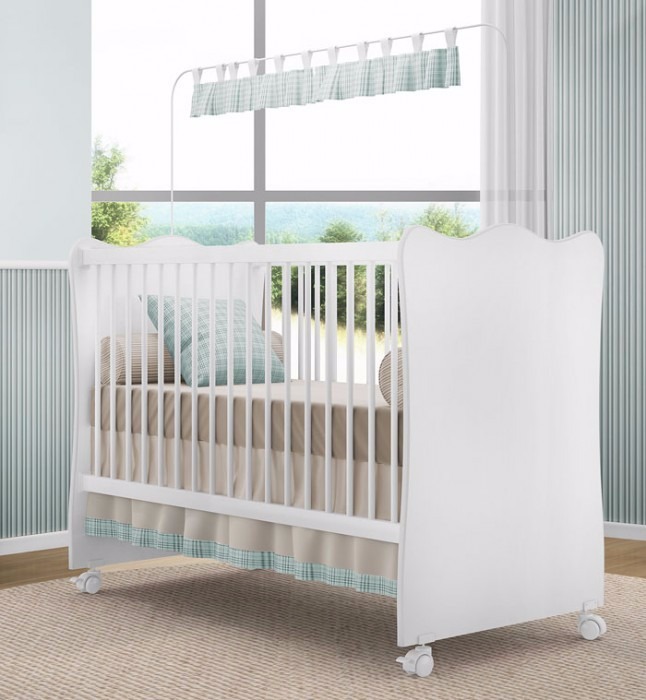 Jogo de Quarto Modulado 5 Peças Eloísa Branco - Phoenix Baby 2