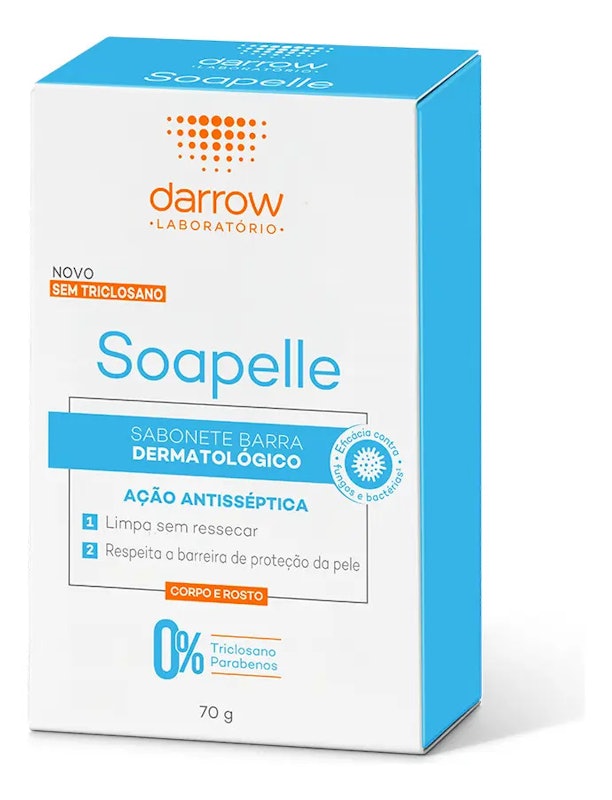 Sabonete em Barra Dermatológico Antisséptico Soapelle 1