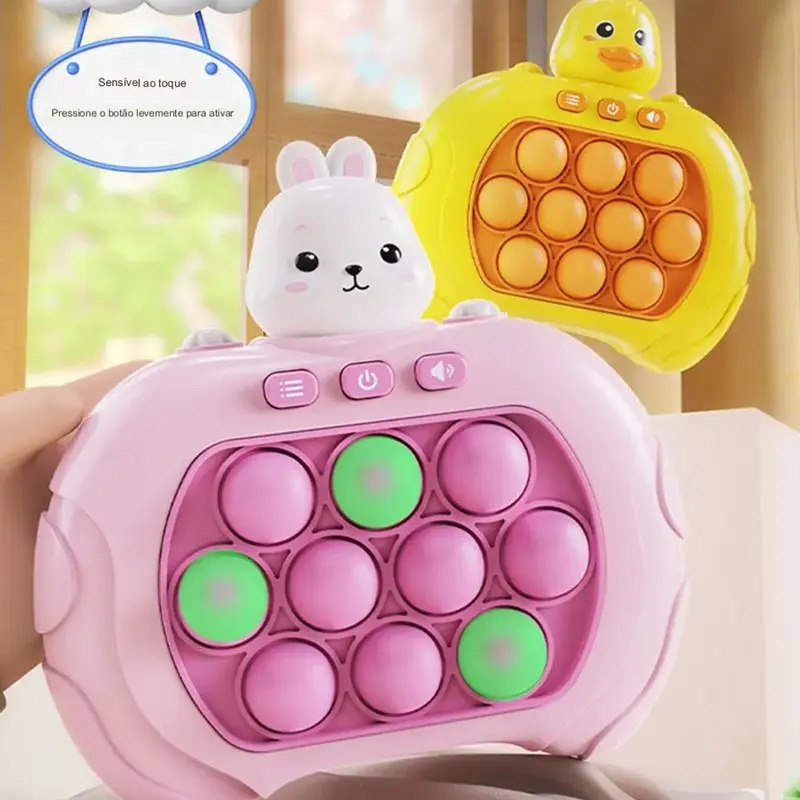Pop It Eletrônico Anti-Stress: Brinquedo Bolhas Relaxantes e Divertidas 5