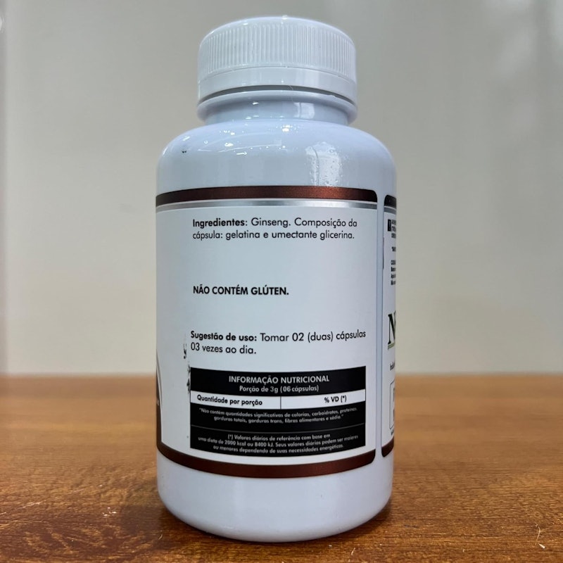 Ginseng Premium WNutry 120 Cápsulas 500 mg 2