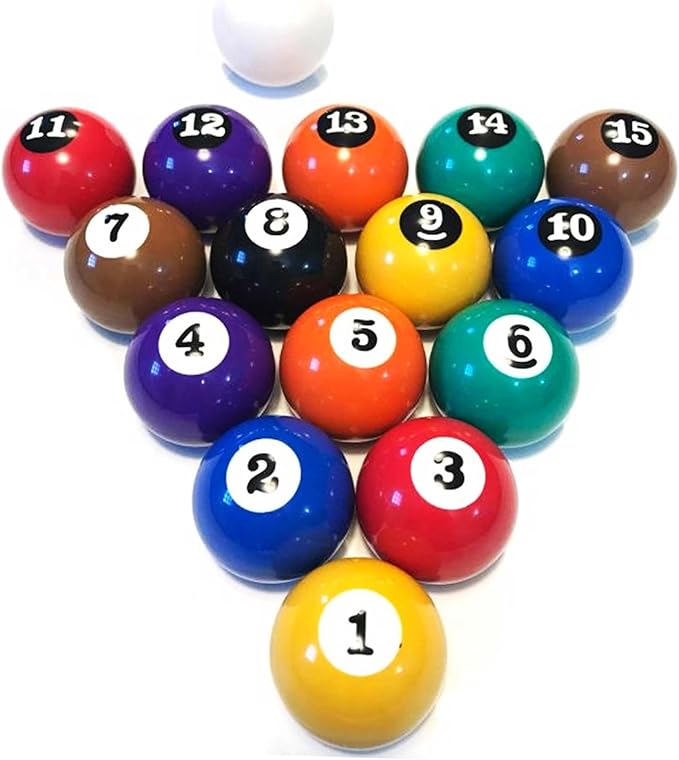 Jogo de Bolas de Sinuca Nacional 54mm 4