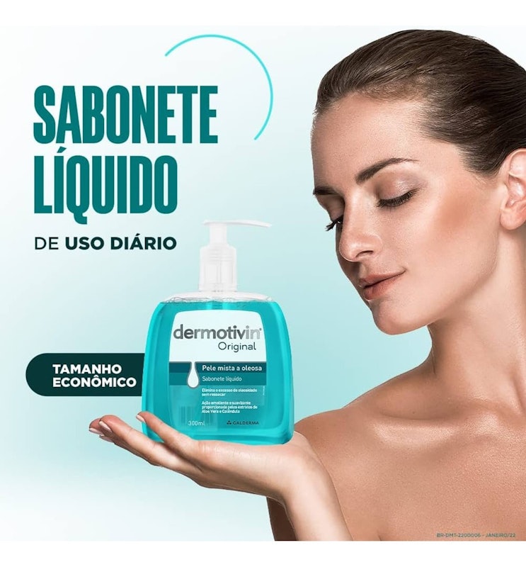 Dermotivin Original Sabonete Líquido Facial 4