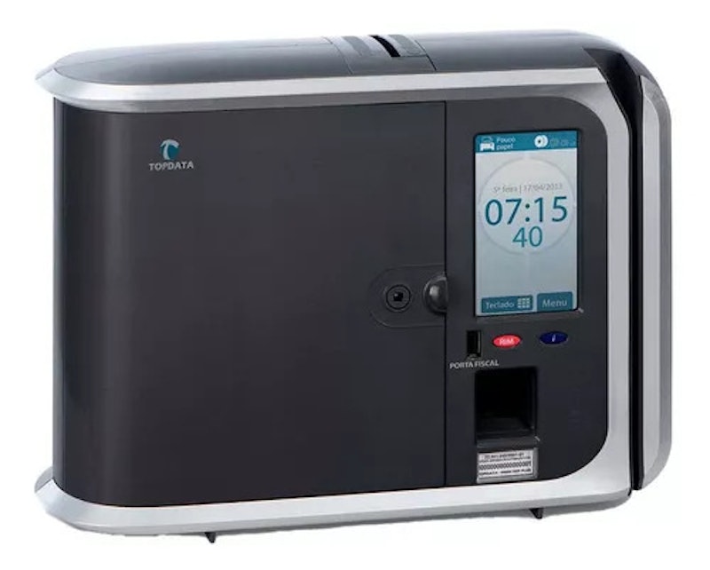Relógio de Ponto Biométrico Topdata 2