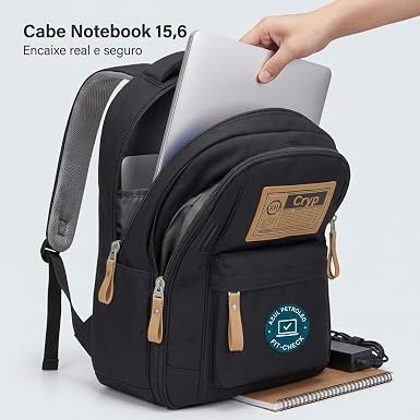 Mochila Cryp para Notebook 15.6” 2