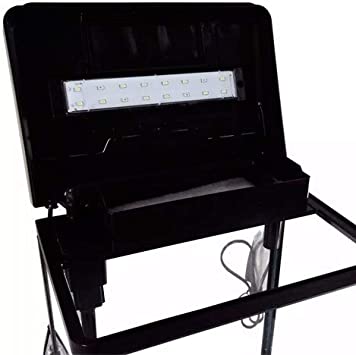 Aquário Curvo Ms-320 20L Preto 5