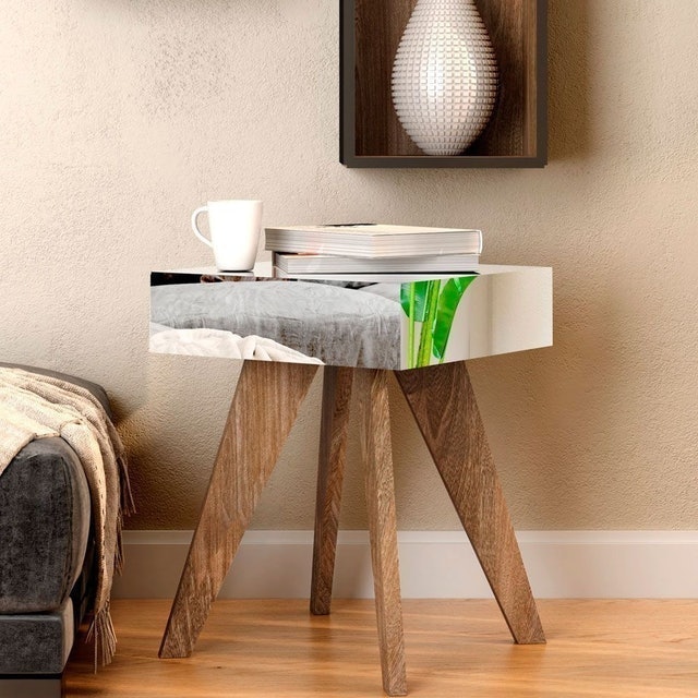Mesa de Canto Retrô Espelhada Willa Carvalho 2