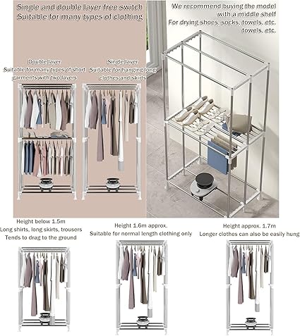 Secador de Roupas Elétrico Airer (220 V) 3
