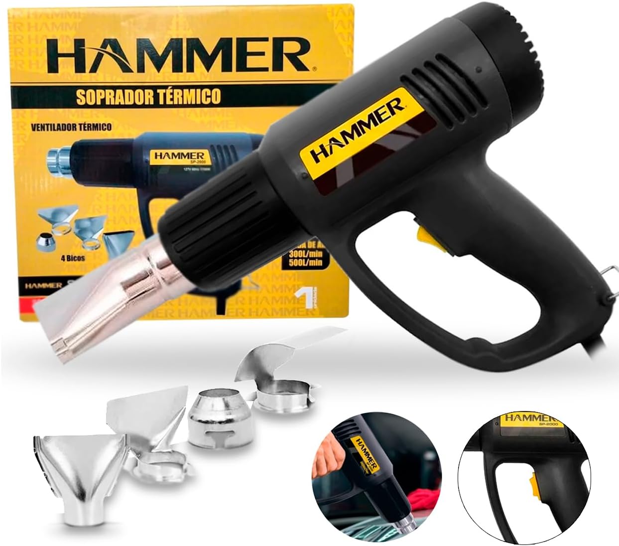 Soprador Térmico GYSP2000 Hammer 1