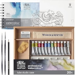 Aquarela Estojo de Estúdio 12 Cores