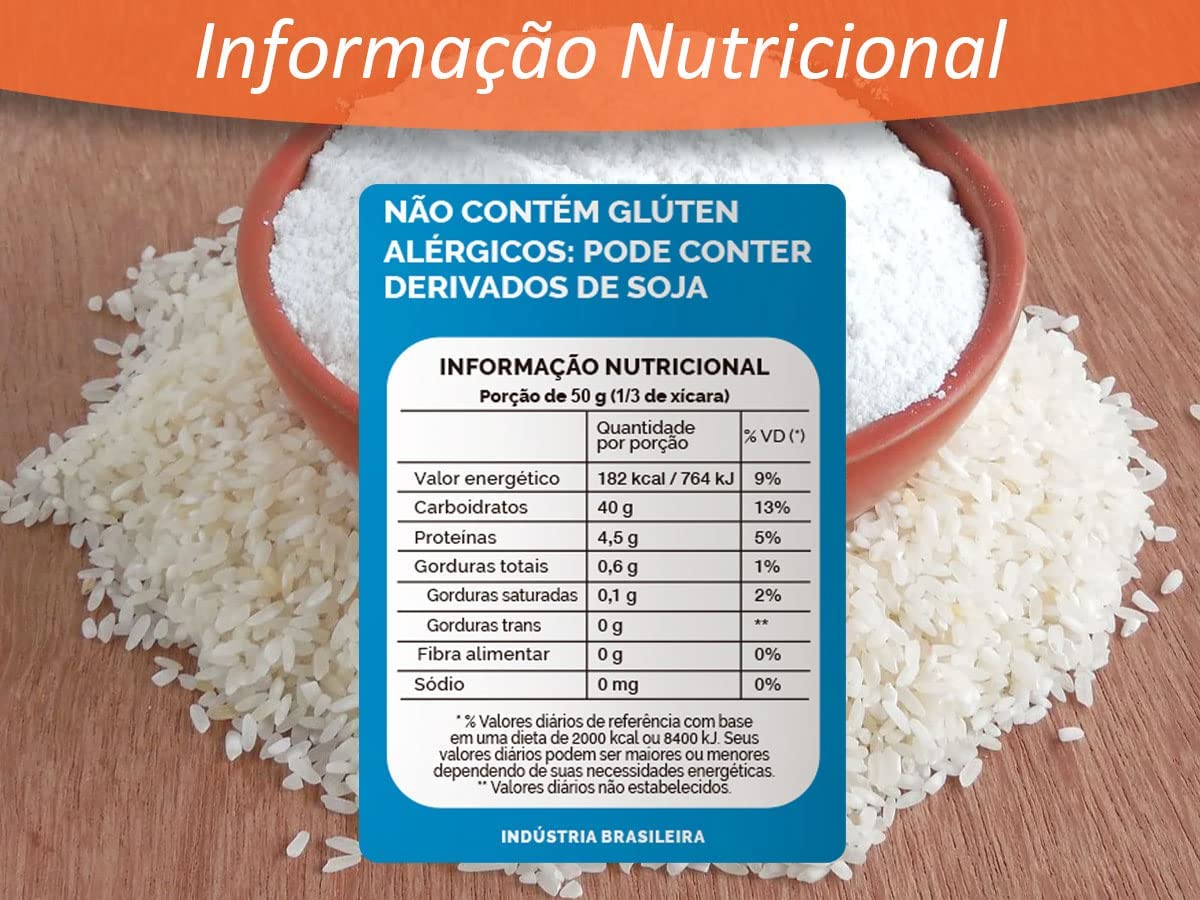 Farinha de Arroz Integral Mãe Terra 3