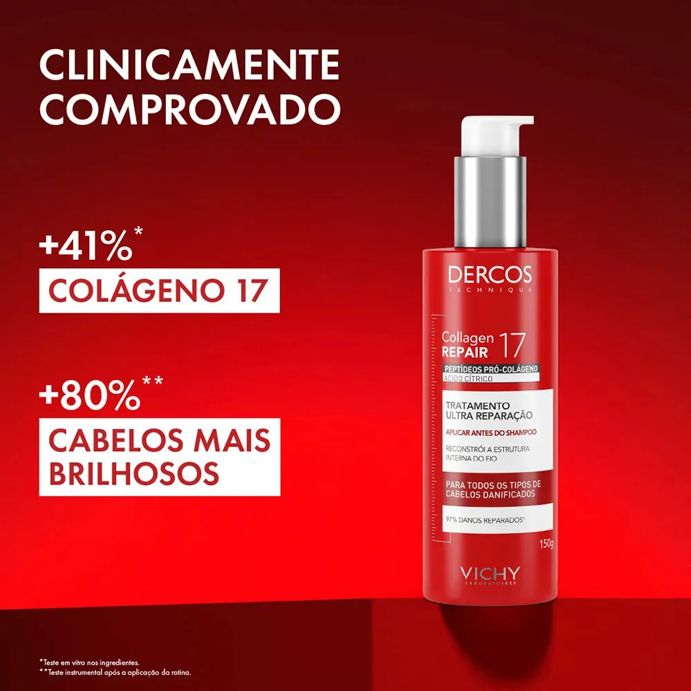 Pré-Shampoo Dercos Collagen Repair 17 2
