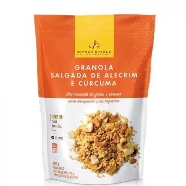 Granola Salgada Alecrim e Cúrcuma 1