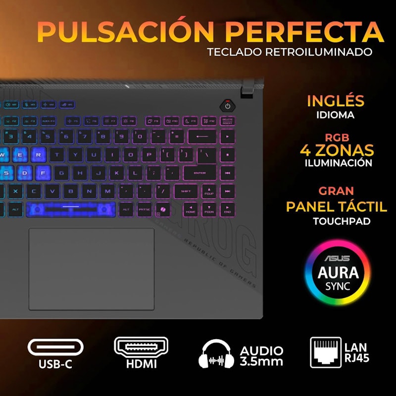 Notebook Gamer ASUS ROG Strix G16 4