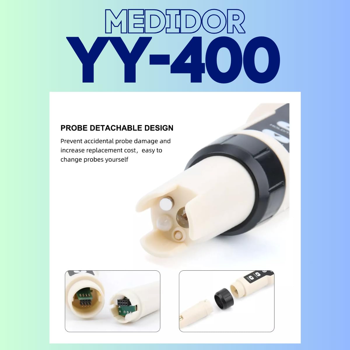 Medidor pH Digital Água Yieryi 4