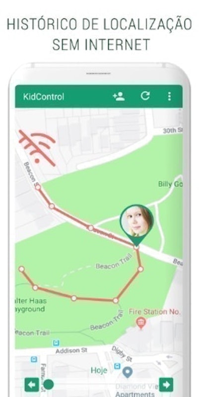 GPS Rastreador de Família KidsControl 3