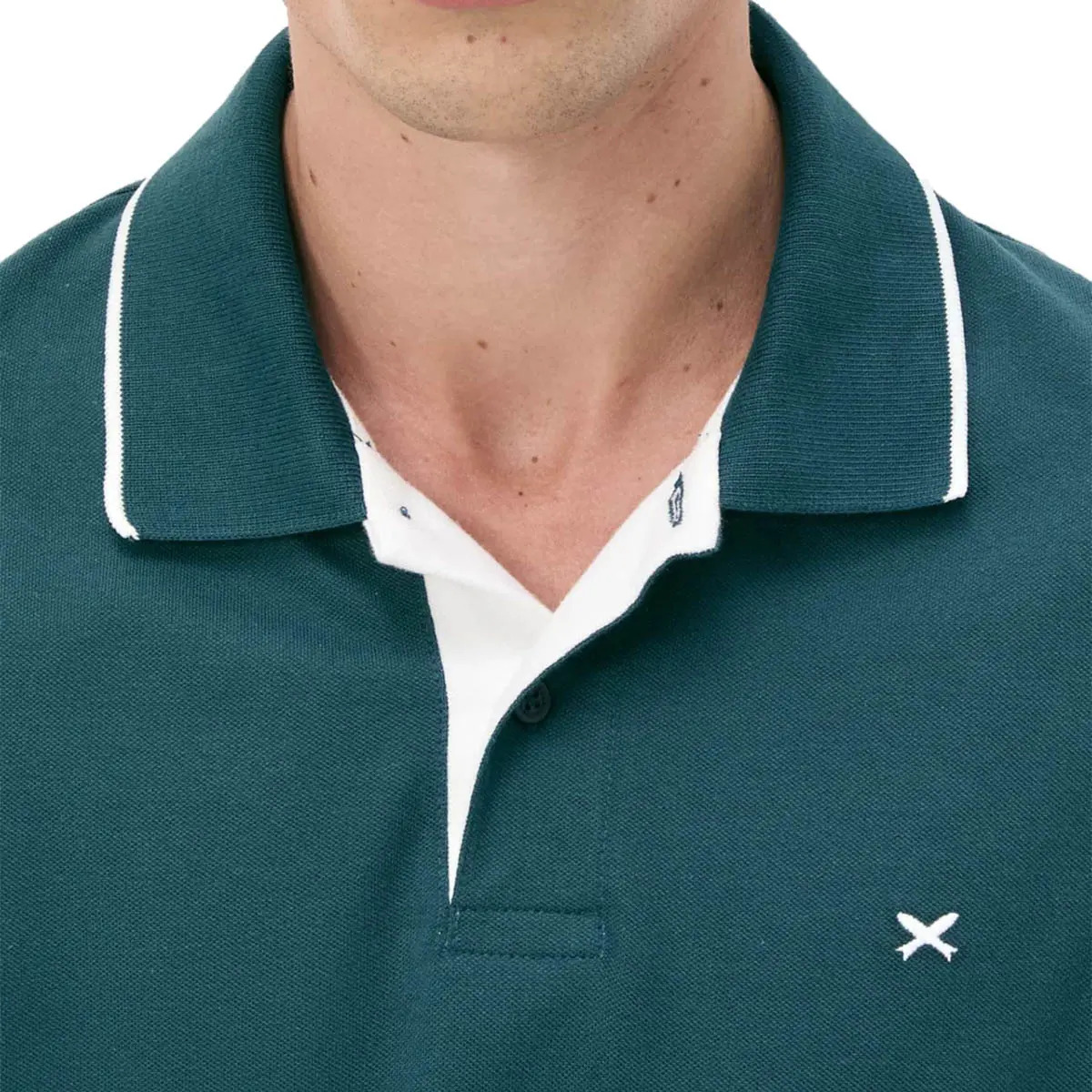 Camisa Polo Básica Masculina em Piquet com Bordado Hering 2