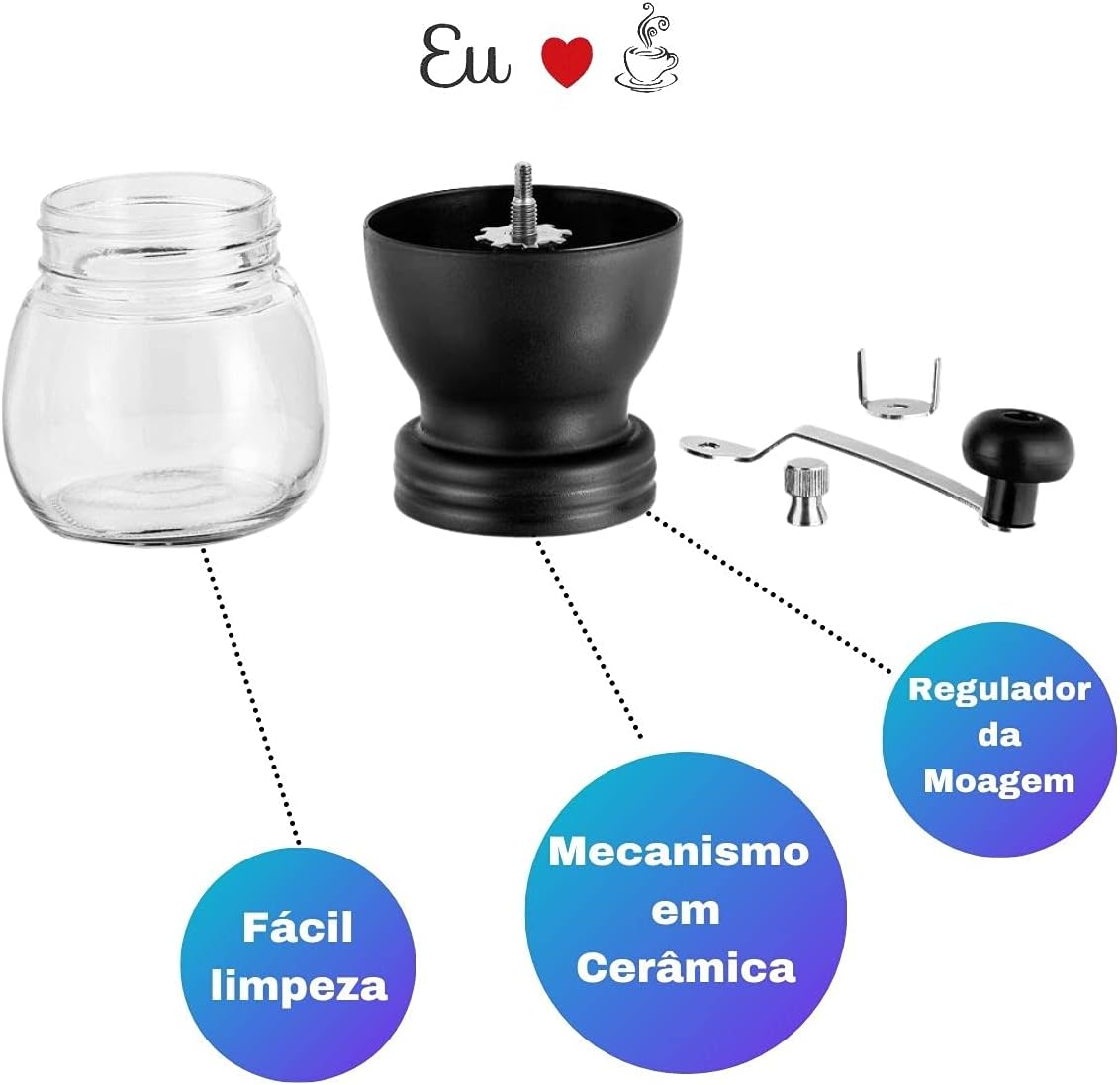 Moedor Plástico Vidro 3