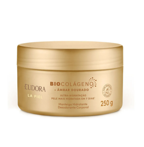 Manteiga Hidratante Desodorante Corporal La Piel Âmbar Dourado 1