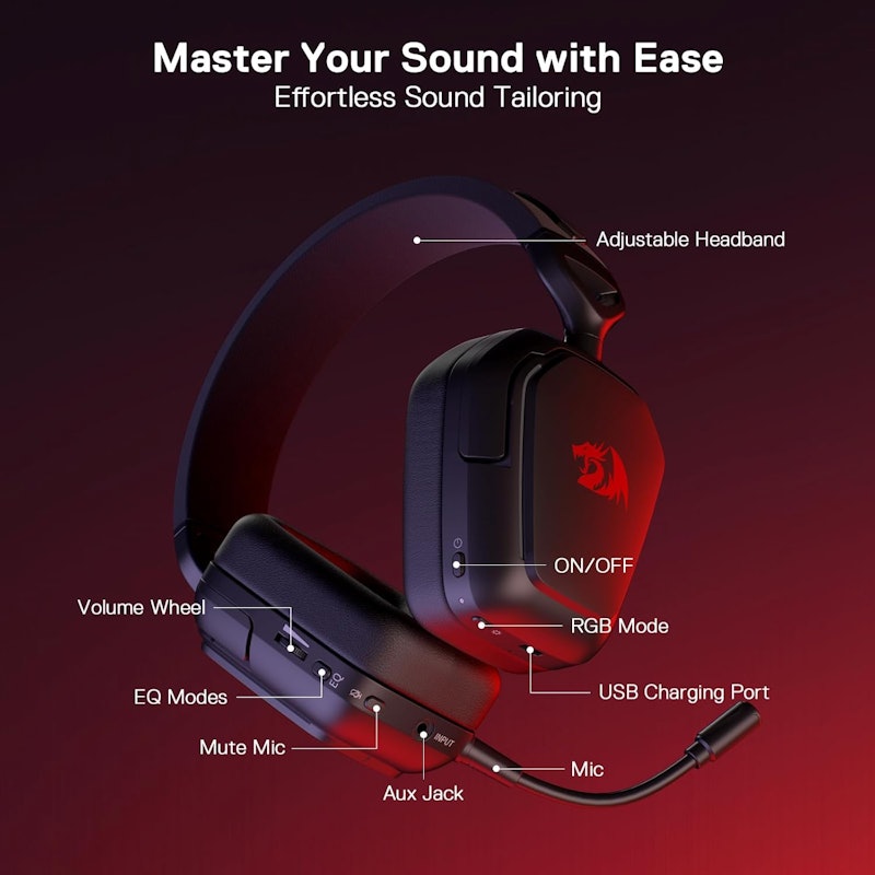 Headset Redragon Mira 4