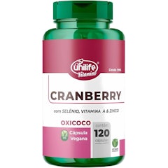 Cranberry com Selênio, Vitamina A e Zinco em Cápsulas 500 mg
