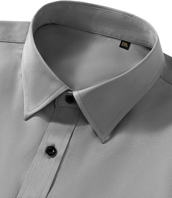 Camisa Social Masculina de Manga Comprida Lusead 3