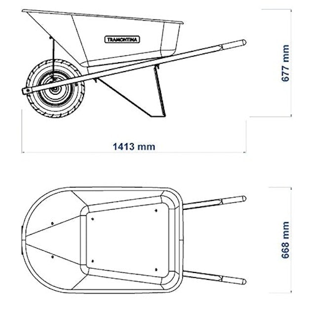 Carrinho de Mão Tramontina 3
