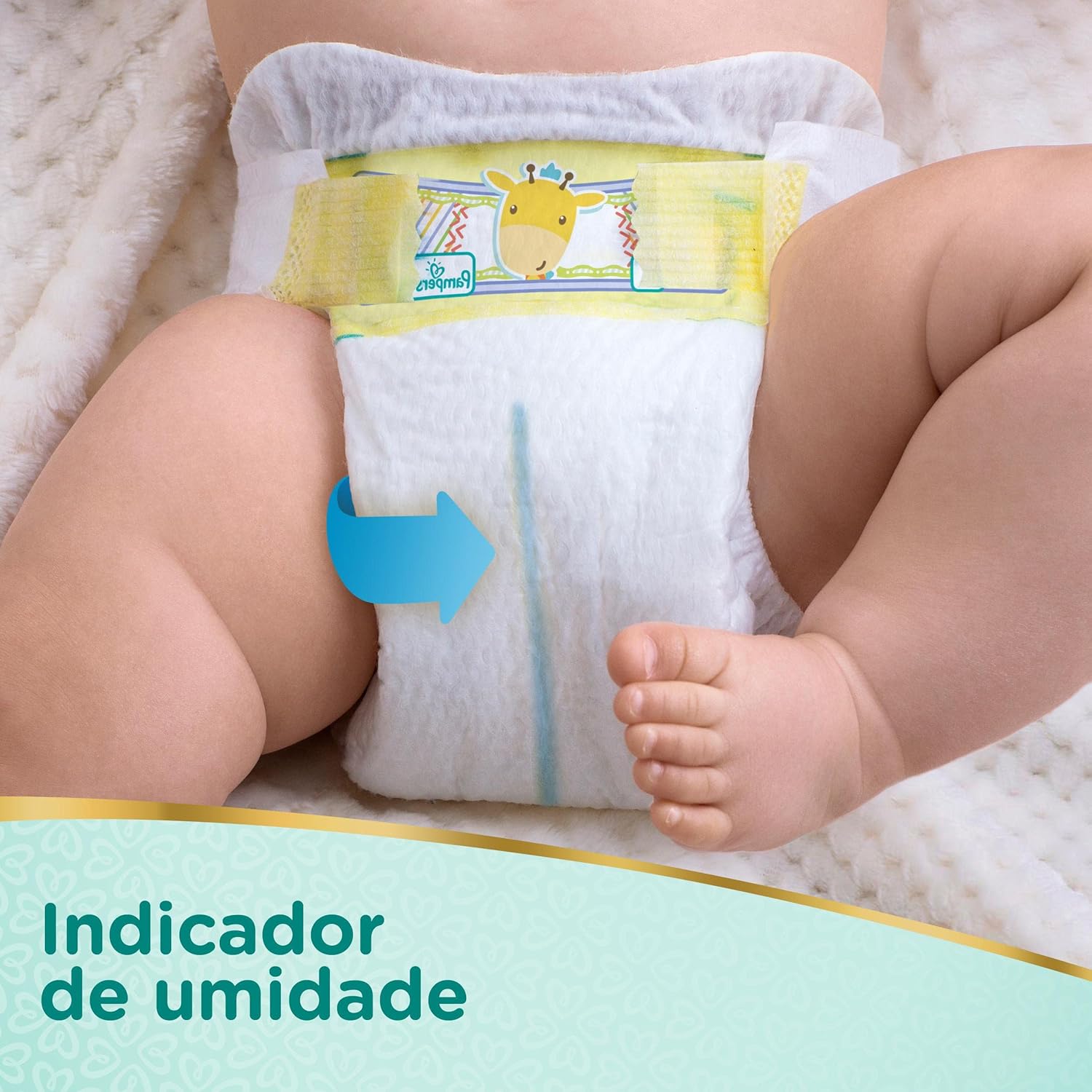 Fraldas Pampers Premium Care Recém Nascido 3