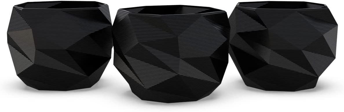 Kit Vaso Para Suculentas Mini Mesh 3