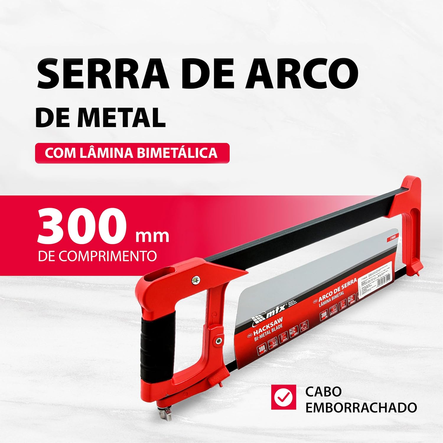 Arco de Serra com Lâmina Bimetal MTX 5