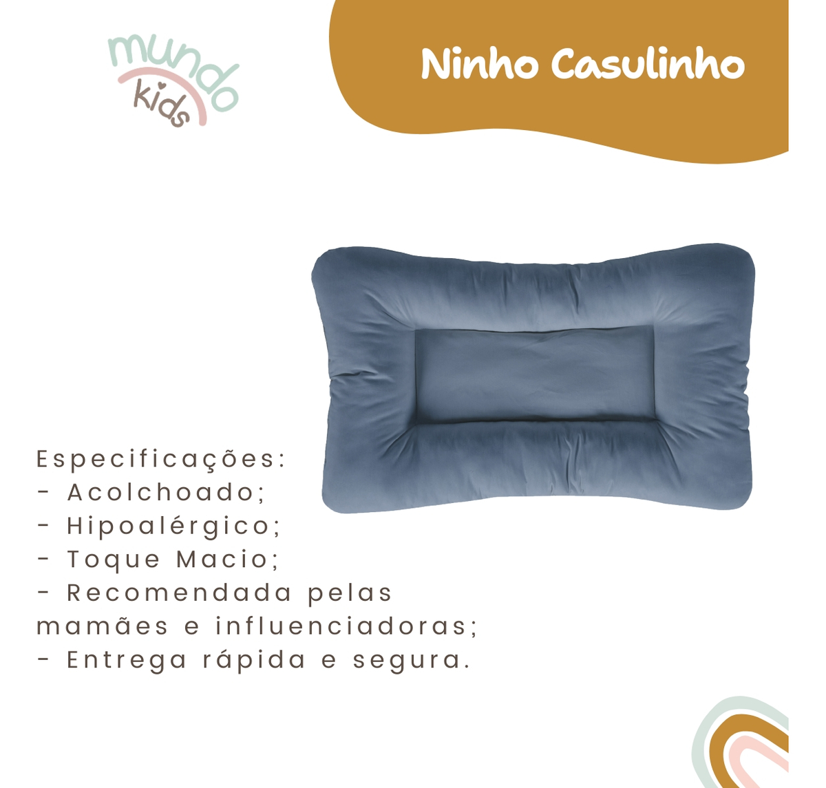 Ninho Redutor de Berço Casulinho 6
