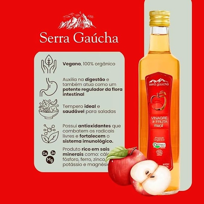 Vinagre Orgânico de Maçã 5