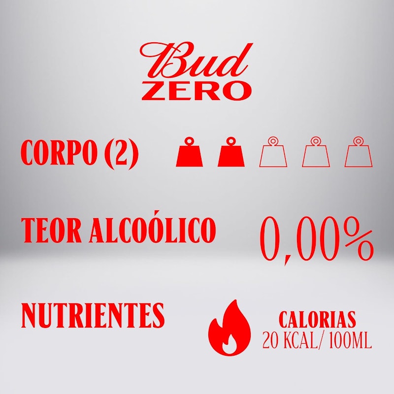 Pack Cerveja Budweiser Zero 4