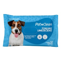 Toalhas Umedecidas Pet Clean