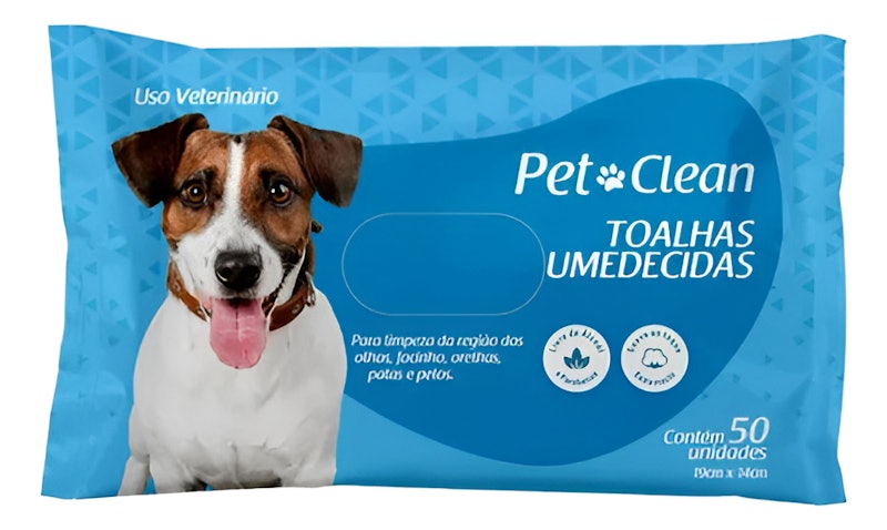 Toalhas Umedecidas Pet Clean 1