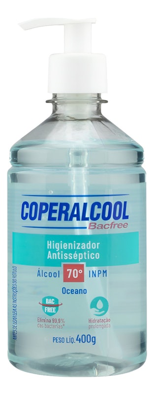Gel Higienizador de Mãos Coperalcool Bacfree Oceano 1